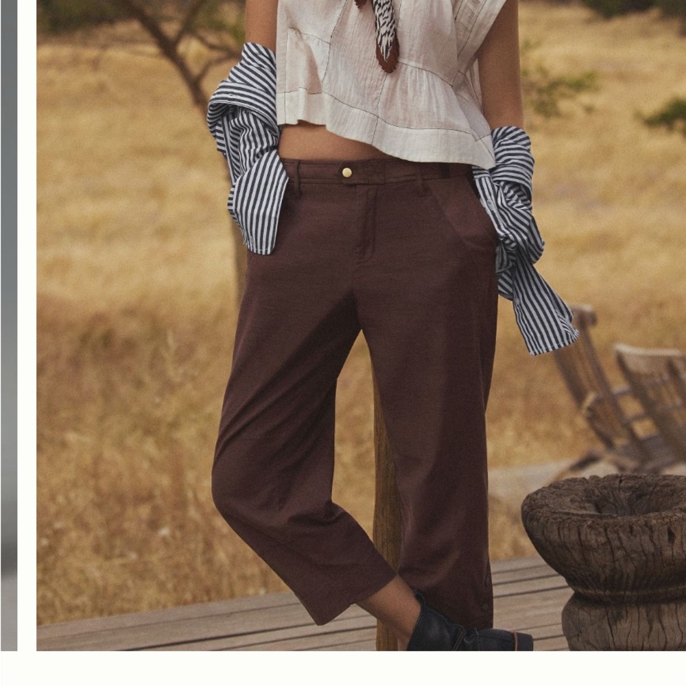 The Berkeley Cropped Pant xxs
